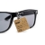 Malibu RPET zonnebril (UV400) zwart