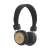 ECO Bamboo wireless headphone koptelefoon zwart