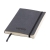 Monti Recycled Leather Notebook A5 notitieboek zwart