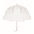 23 inch handmatige paraplu wit