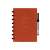 Correctbook A5 linnen hardcover rood