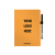 Correctbook A5 Scratch Blanco oranje