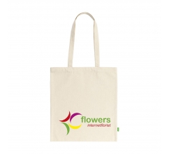 Organic Canvas GOTS Shopper (320 g/m²) tas bedrukken