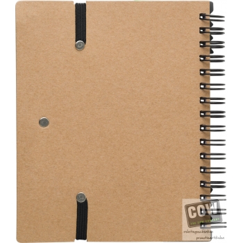 Afbeelding van relatiegeschenk:Recycled papieren notitieboek